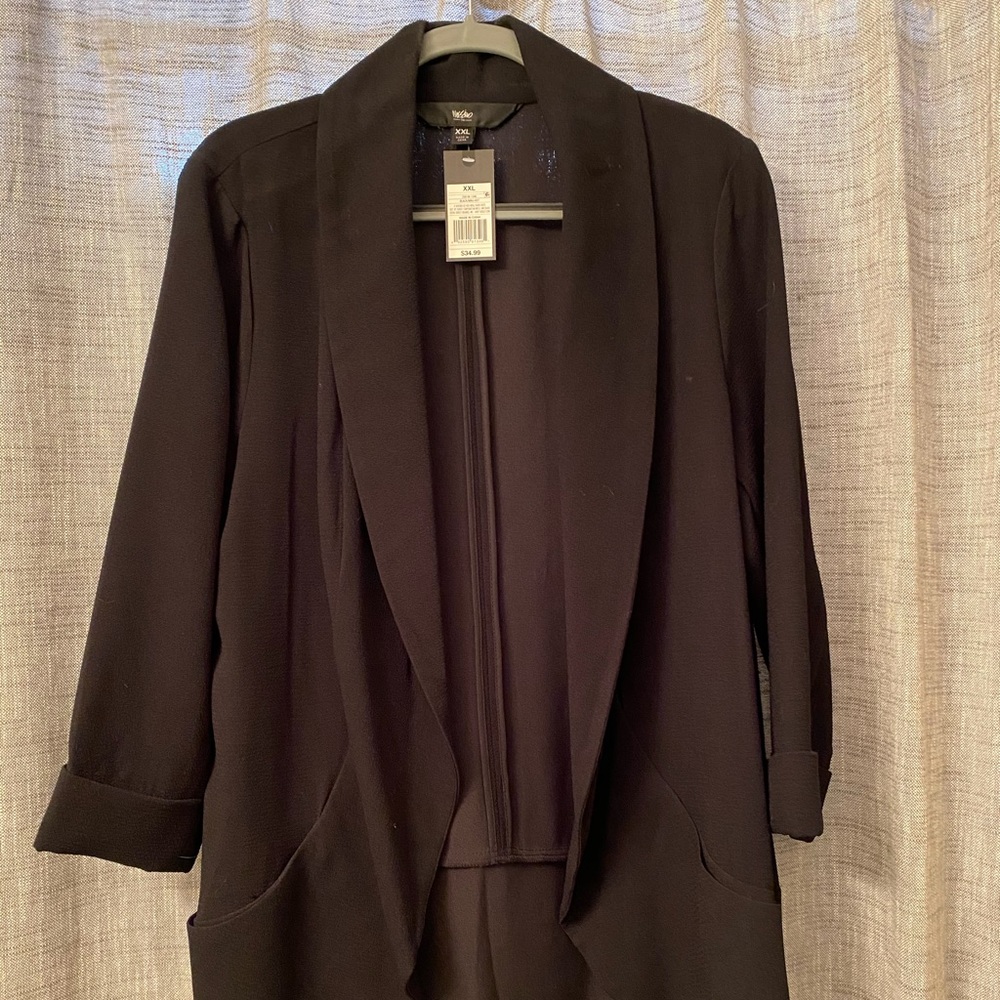 NWT Black Mossimo jacket XXL